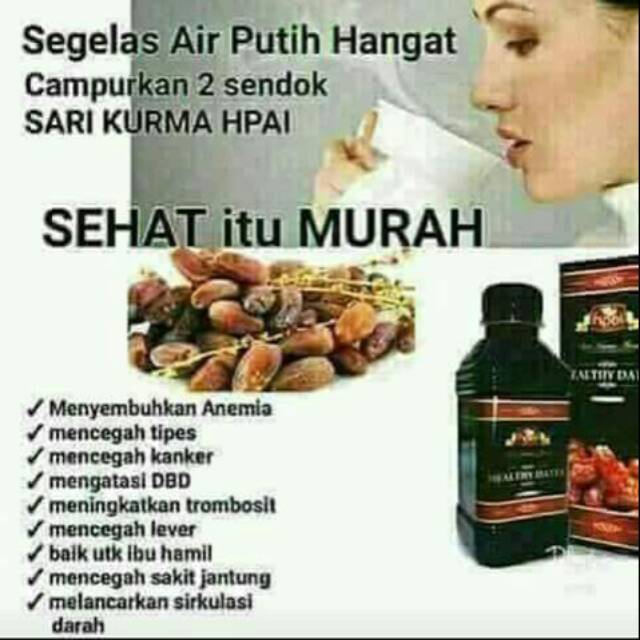 Sari Kurma Hpai Sari Kurma Healty Dates Hpai Indonesia