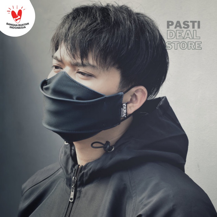 Masker Kain Headloop evo mask camo Kain non medis kiral v2 with konektor connector strap terbaru
