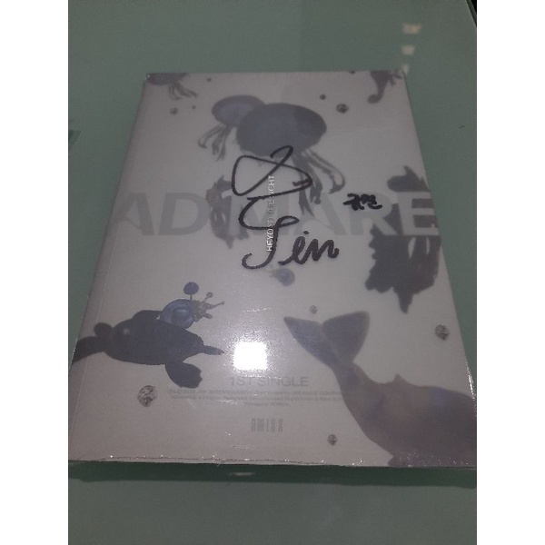 ALBUM NMIXX AD MARE HELLO 82 SIGNED DAMAGE / ALBUM SIGNED NMIXX KYUJIN HELLO82
