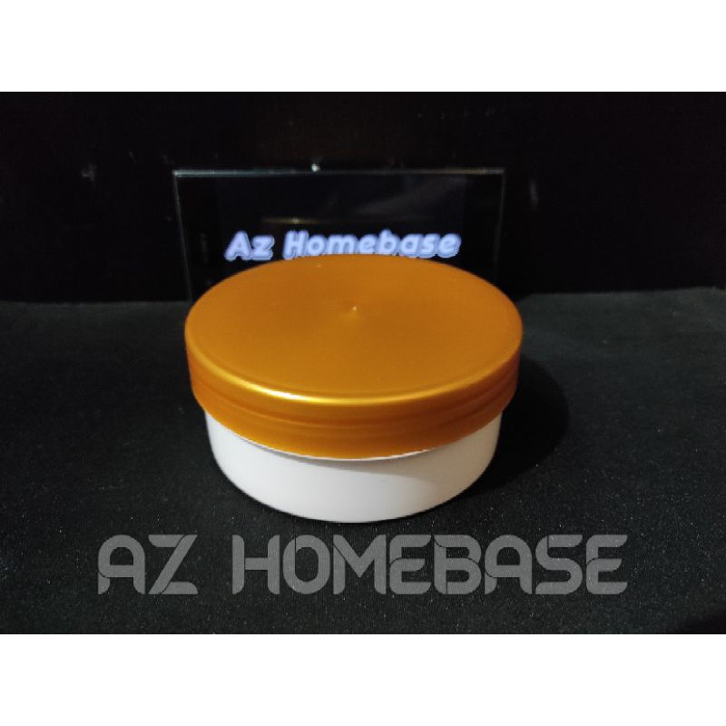 Pot Lulur 250gr Gold Putih - Pot Lulur 250 gram Emas Putih