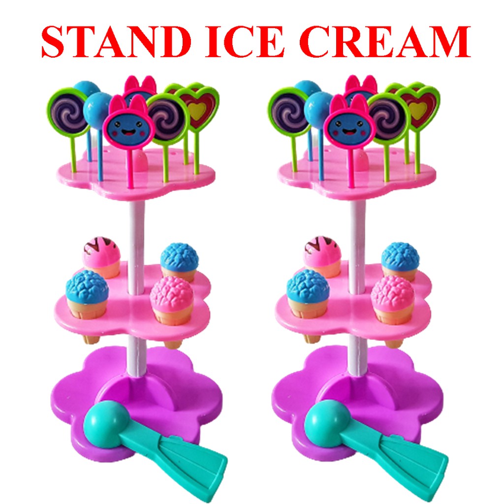 MAINANKEI MAINAN ANAK STANDING ICE CREAM FI524 MAINAN PAJANGAN ICE CREAM