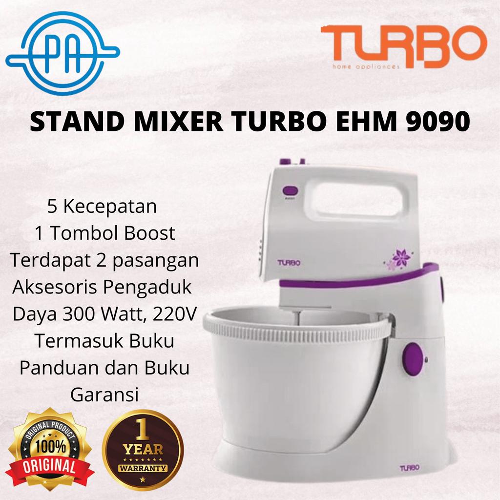 STAND MIXER TURBO EHM 9090 / EHM9090 PENGADUK KUE 5 SPEED