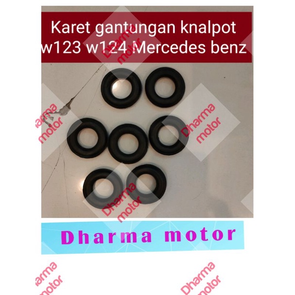karet donat gantungan knalpot w115 w123 w124 Mercedes benz