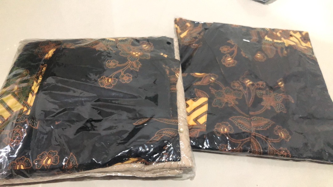 Ready 2 Warna Ada Anak! Shopashop Solo Batik Kebaya Couple Brukat Tille Azzurra Selendang