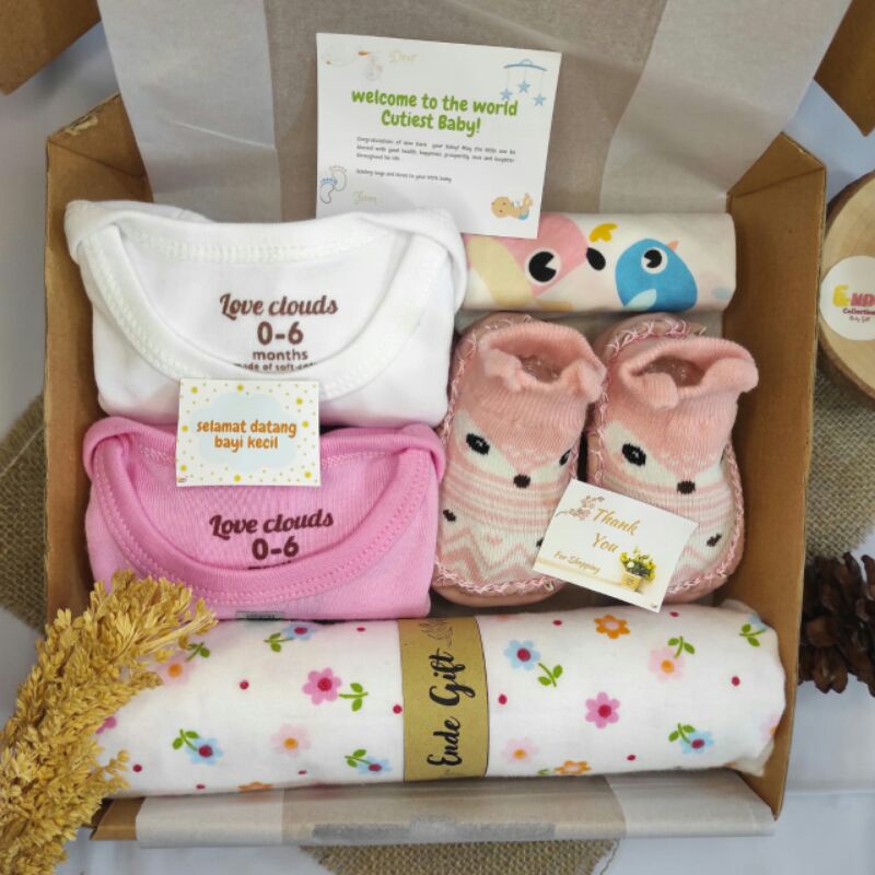 [FREE PAPERBAG] Hampers New Baby | Hampers baby girl | Hampers baby boy | Hampers new born | Hampers bayi | Jumper baby | Hampers Bedong| baby fairy tale set / GIFT BOX (BISA COD)