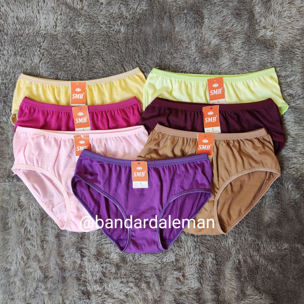 CD Wanita / Celana Dalam Sempak Wanita Bahan Katun Halus