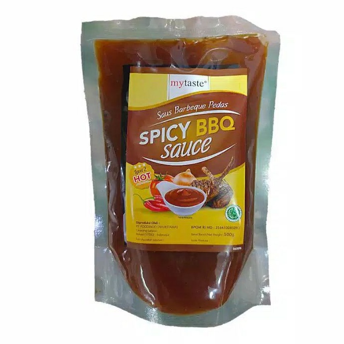 

My Taste Saus Spicy Barbeque 500gr