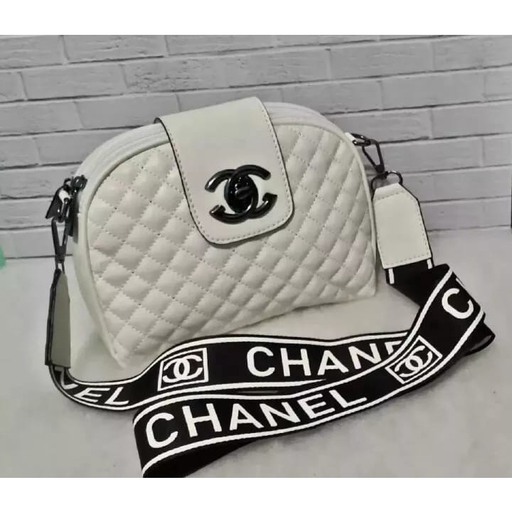 Tas selempang wanita Tali Bapau Channel/sling bag wanita/croco wanita/Tote bag/Tas import