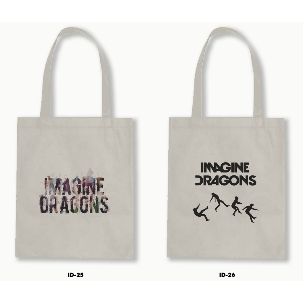 TOTE BAG BLACU - IMAGINE DRAGON 02