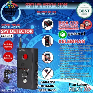 CC308+ Detector Spy Camera Hidden Cam Detection Kamera Pengintai Ori Original Detektor Bug GPS VHF