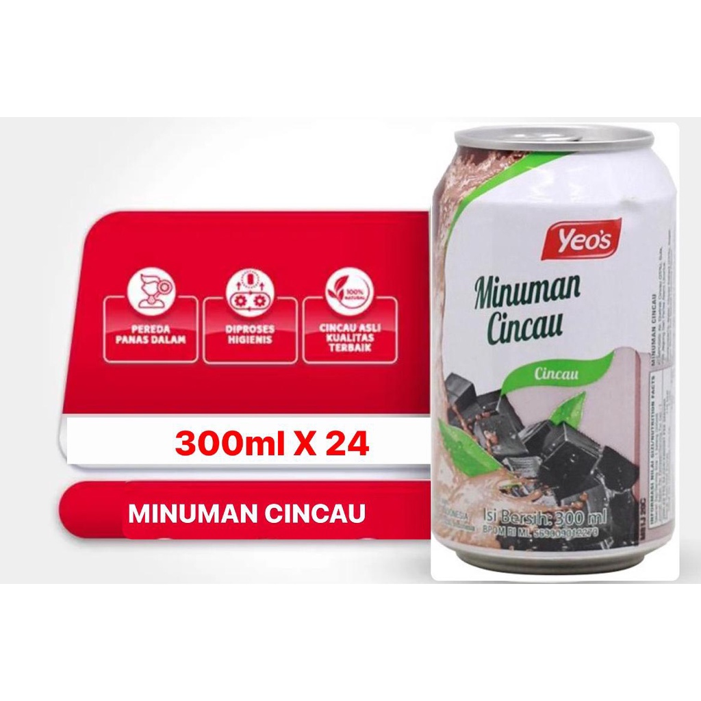 Minuman Kaleng Yeo's 300ml 1 karton Isi 24