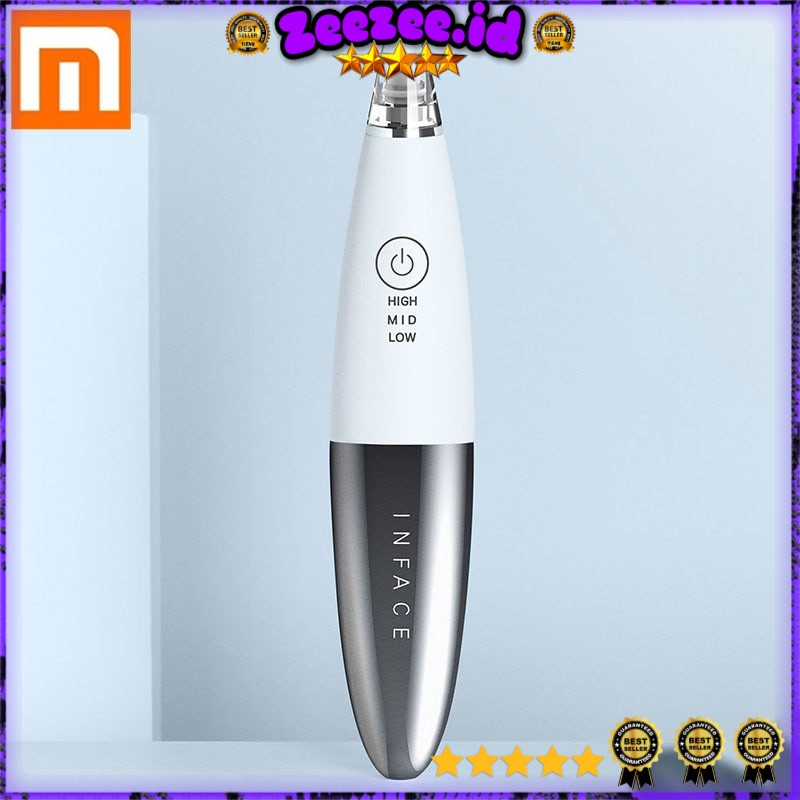 Xiaomi InFace Alat Pembersih Komedo Wajah Elektrik Blackhead Vacuum Suction - MS7000 - White