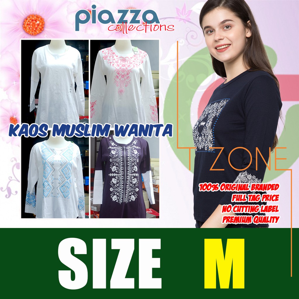 Kaos Muslim Wanita  T-Zone Size M