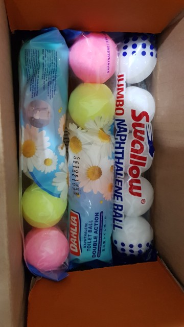 Swallow Kamper Jumbo Naphthalene Ball 5 Pcs