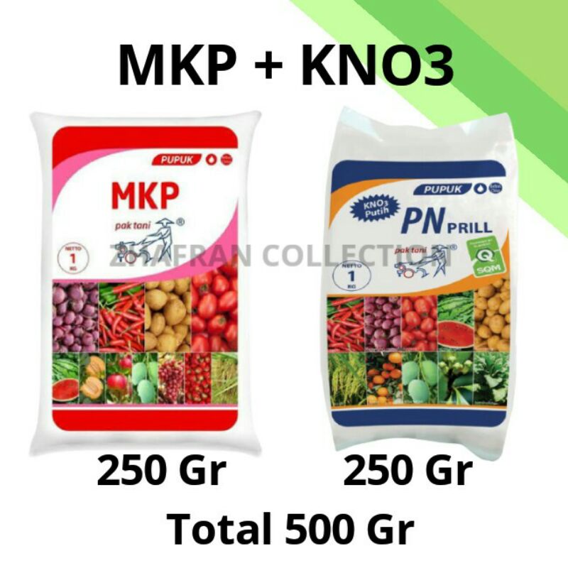 MKP + KNO3 PUTIH KEMASAN REPACK PUPUK BUAH DAN SAYUR