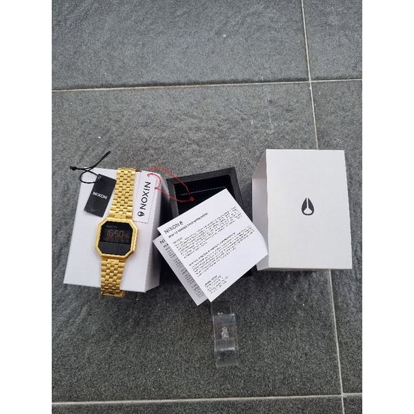Jual Jam Tangan Nixon Re Run Gold Shopee Indonesia