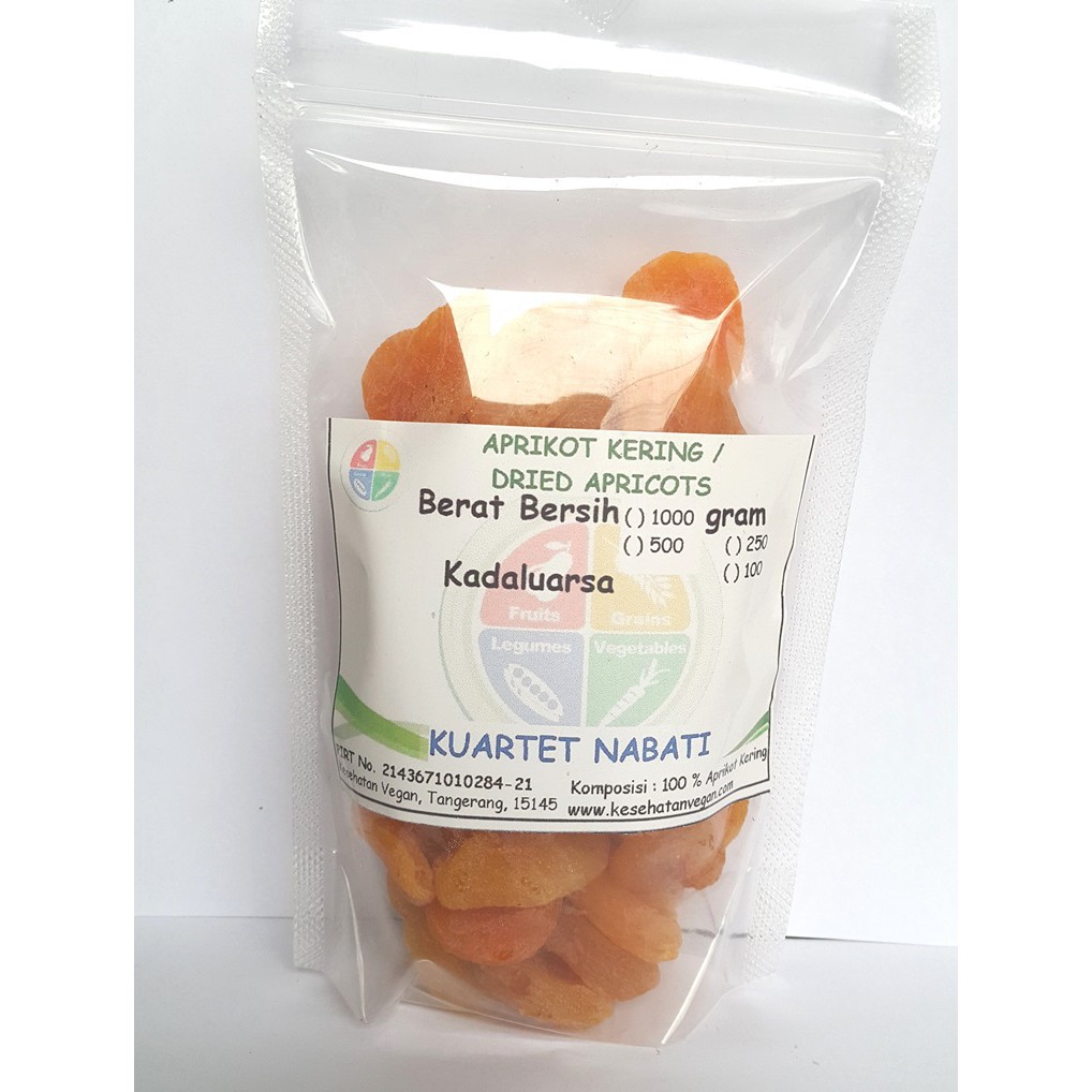 

250gr Dried Apricot - Aprikot Kering