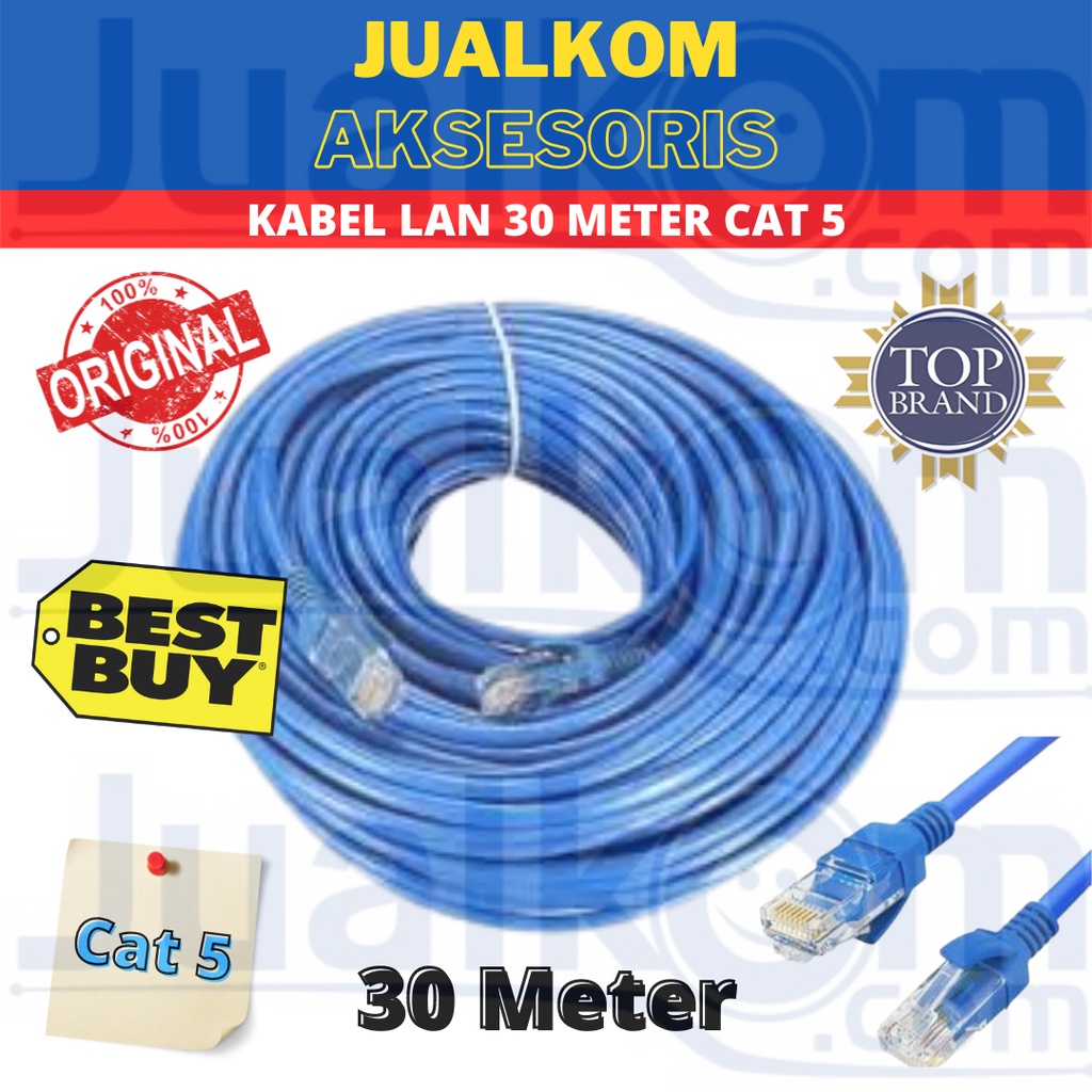 KABEL LAN 30 METER CAT 5