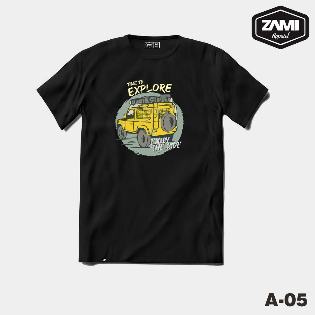 Kaos Distro Adventure ZAMI Apparel