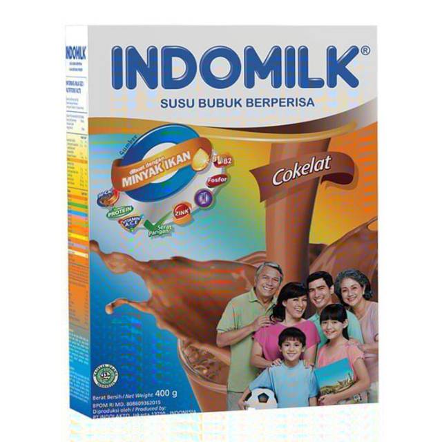 

Indomilk Instan Coklat 400g