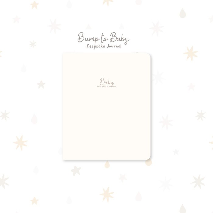 

[RESTOCK] Paperie Lab - Baby Keepsake Journal - broken white, No Custom