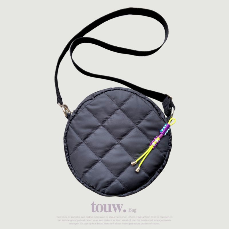 Tas Ronde Bag Touw | Tas Bulat Selempang | Pillow Puffy Bag