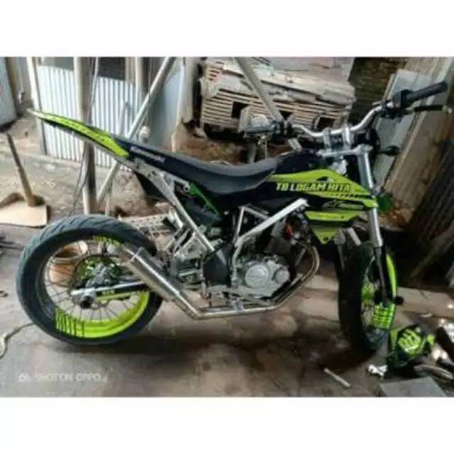 Pipa atau leheran knalpot racing KLX dan CRF kolong roadrace-2