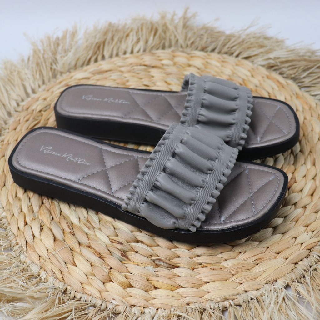 Sandal Wanita flat teplek terbaru sandal fashion