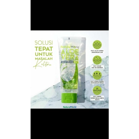 TERLARIS ALOE VERA GEL NATURA ALOE VERA PELEMBAB ALOE VERA GLOWING