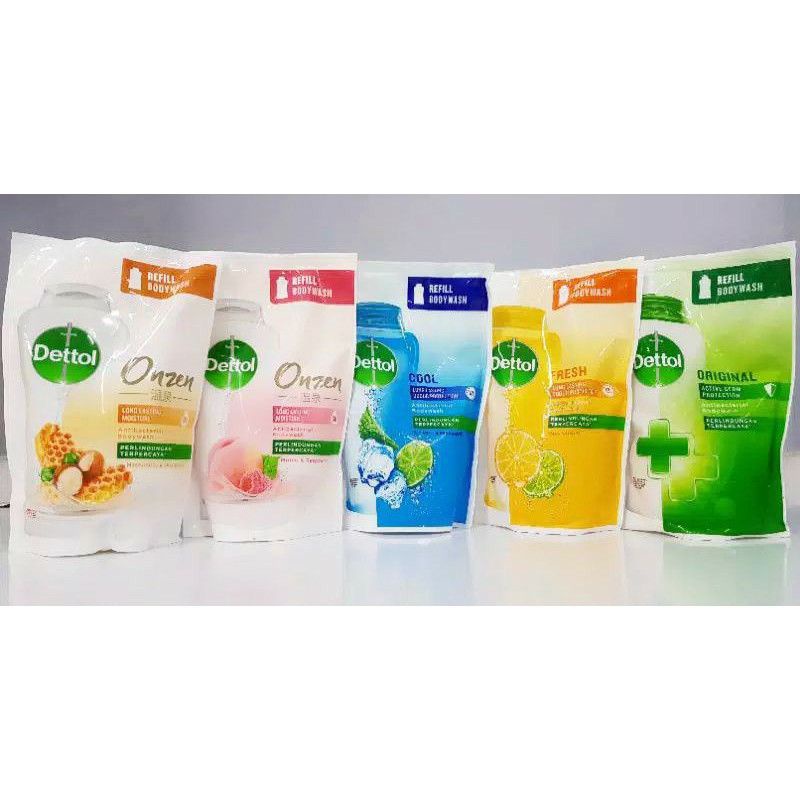 Sabun Cair Dettol Body Wash 410gr Refill