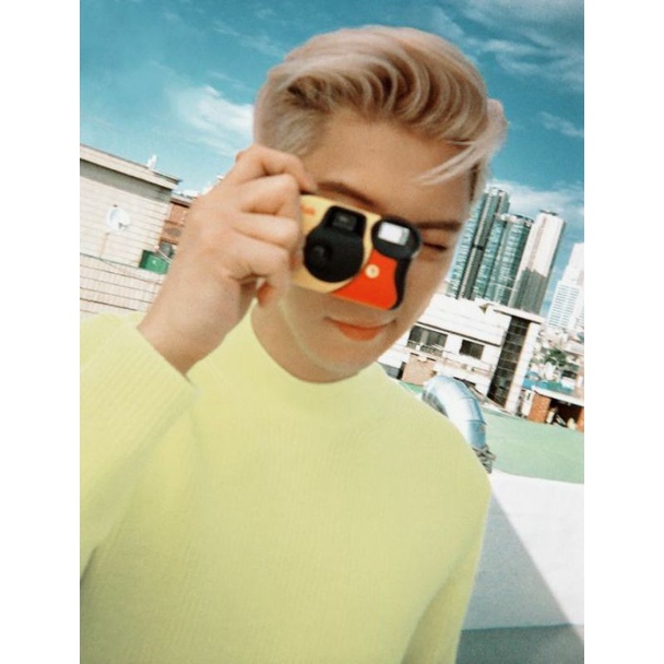 [OFFICIAL PHOTOCARD EXO] CHANYEOL JAS MERAH