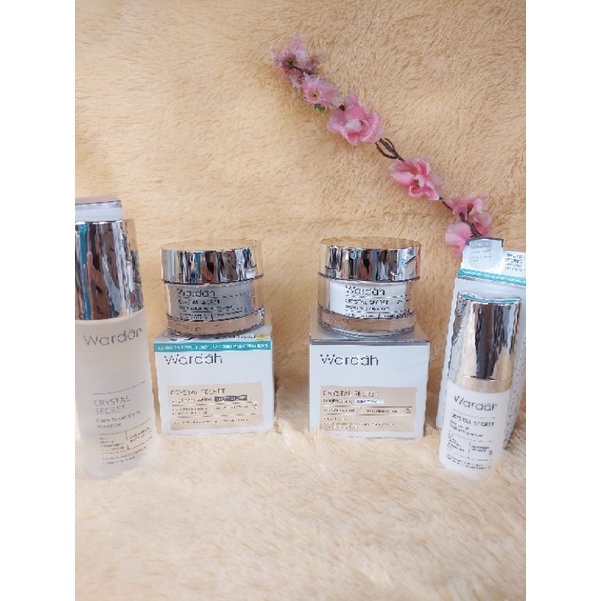 PAKET WARDAH WHITE SECRET SERIES ~ ORIGINAL 100%(KEMASAN BARU WARDAH CRYSTAL SECRET