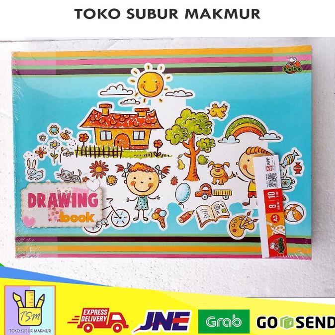 

Buku Gambar Anak A3 Mewarnai Drawing Book Sketsa Murah Atk Grosir