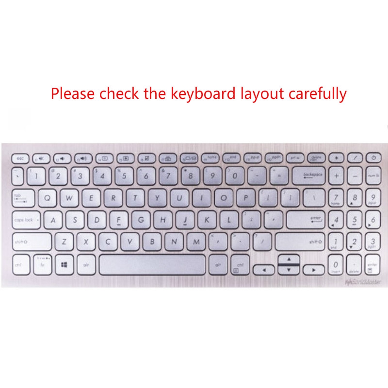 For 15.6inch ASUS Y5200 I5 Colorful Silicone laptop Keyboard Protector Keyboard Cover Skin