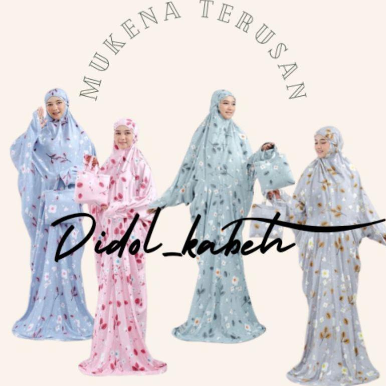 Mukena Terusan Jumbo Rayon Bali / Mukena Terusan Dewasa