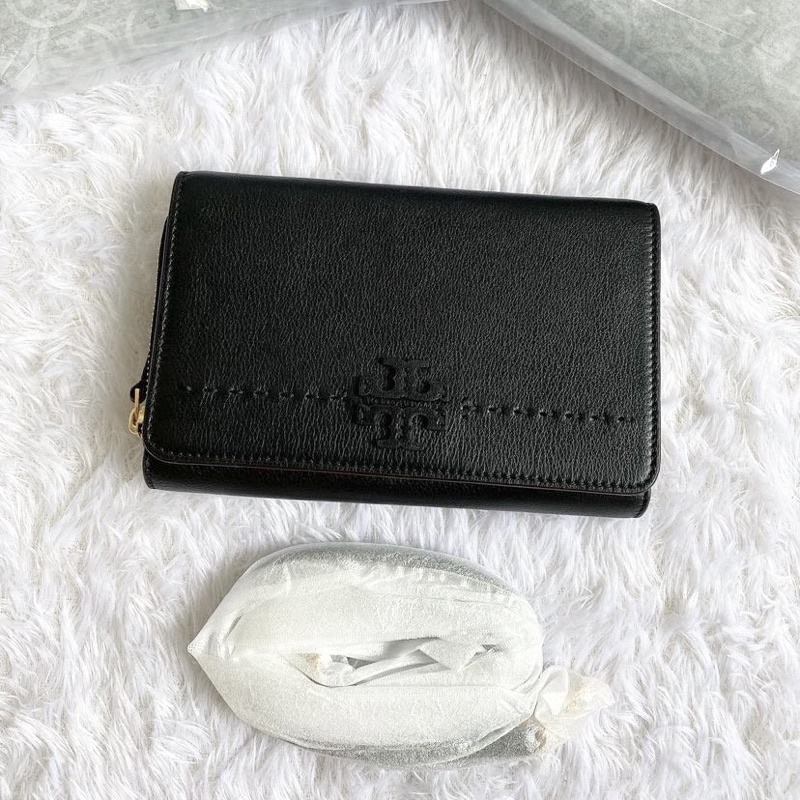 Tory Burch Mcgraw Flat Wallet Crossbody/TB Mcgraw Flat Wallet Crossbody