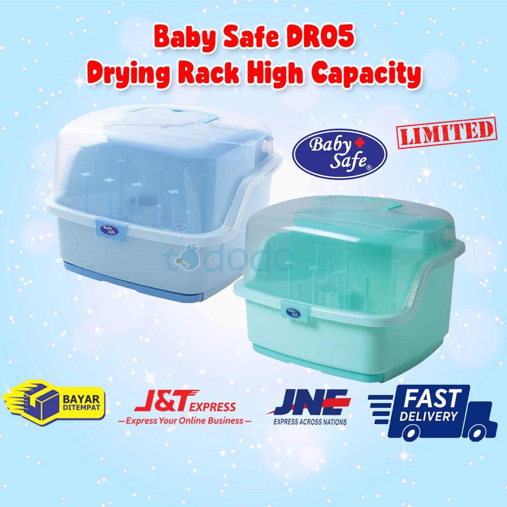 Baby Safe DR05 Drying Rack High Capacity - Rak Pengering Botol