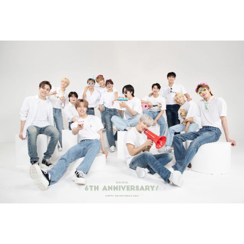PELUNASAN MERCH 6TH ANNIVERSARY SEVENTEEN