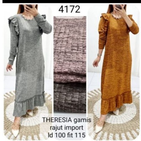 gamis rajut theresia