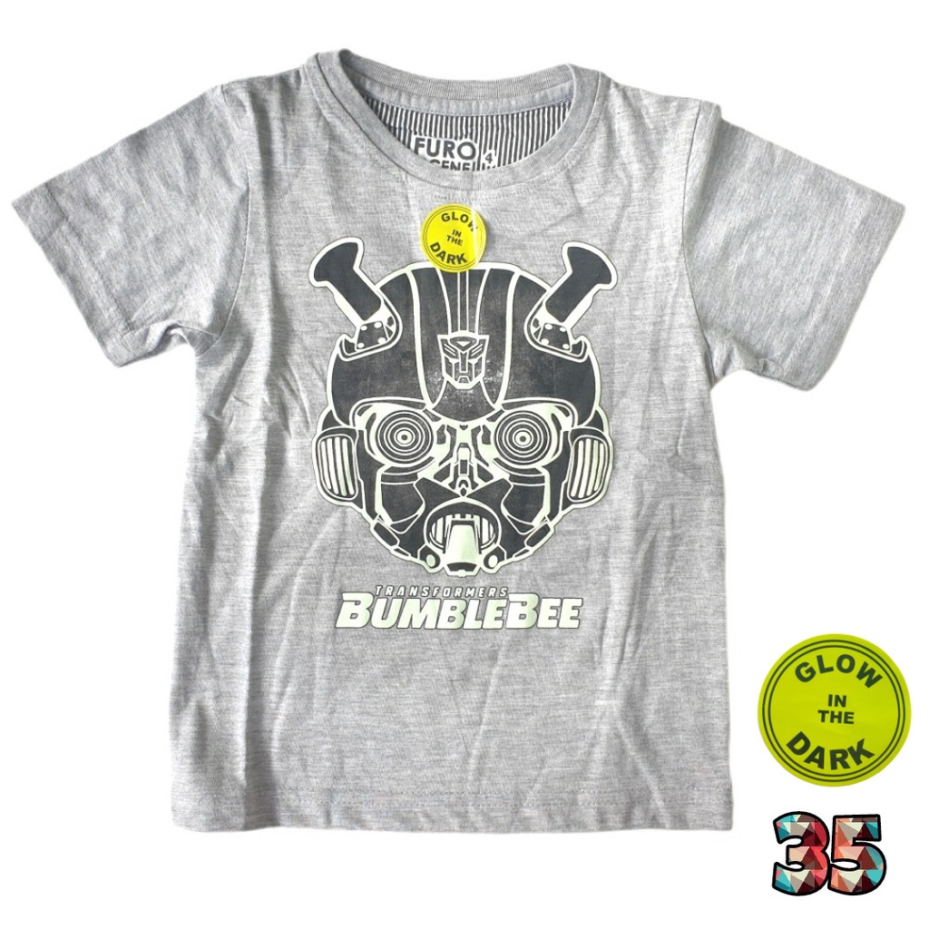 Furo Kaos Anak Glow In The Dark Superhero