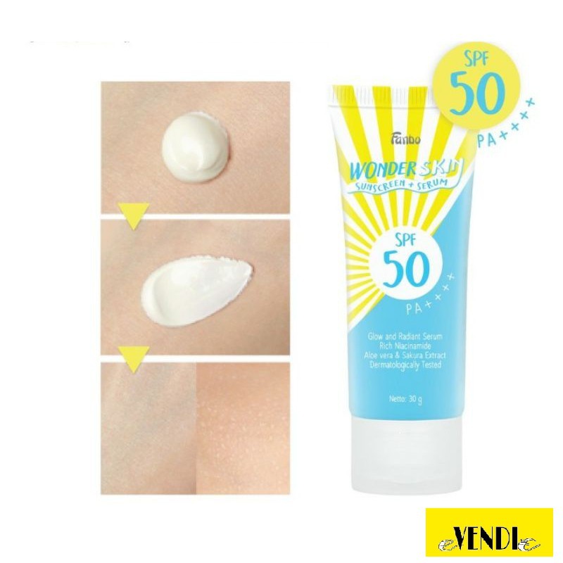 READYSTOCK Fanbo Wonder Skin Sunscreen &amp; Serum/FANBO