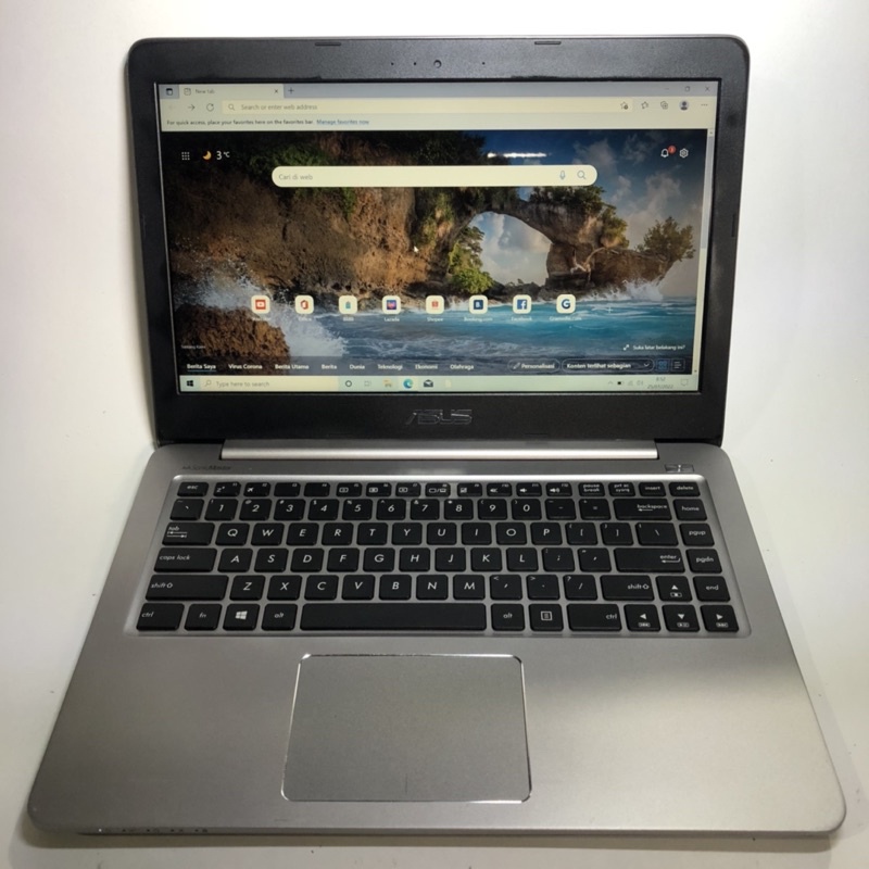 Laptop Gaming Editing Render - Asus K401U - i7 gen 6 - Dual Vga Nvidia 940MX - 8/256