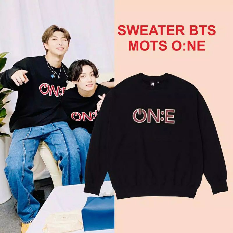 Sweater Basic ONE Map of the Soul konser Free Foto