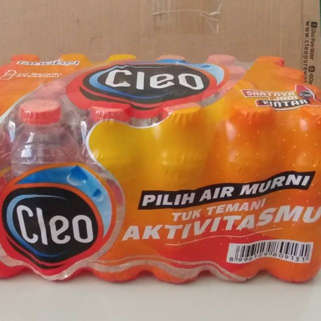 

PALING MURAH - Air Minum "Cleo" 220 ml Botol Mini - SIAP KIRIM - EXP 2022