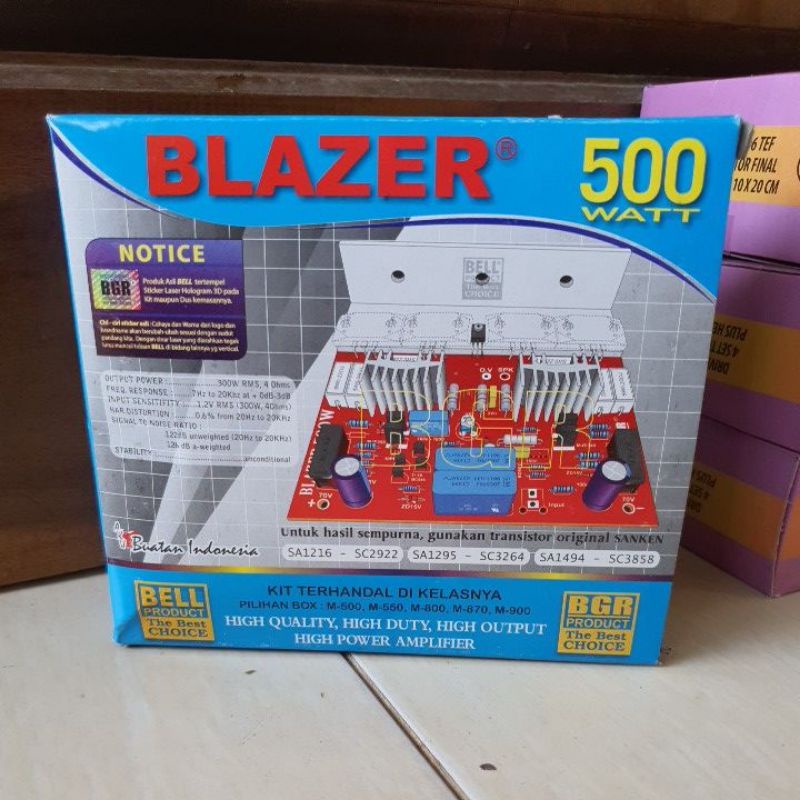 KIT  DRIVER POWER BLAZER 500W BGR TANPA TRASISTOR