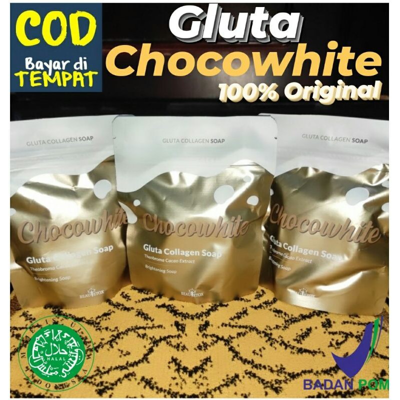 { 100% Original } Gluta Collagen Soap Beautetox / Gluta Collagen Soap Chocolate / Gluta Colagen Soap