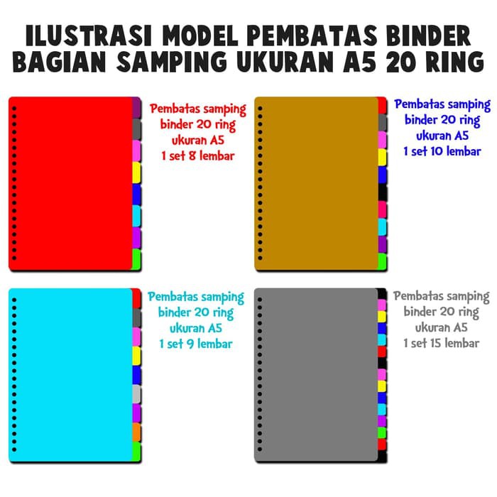 Binder Ukuran Besar Berapa Ring