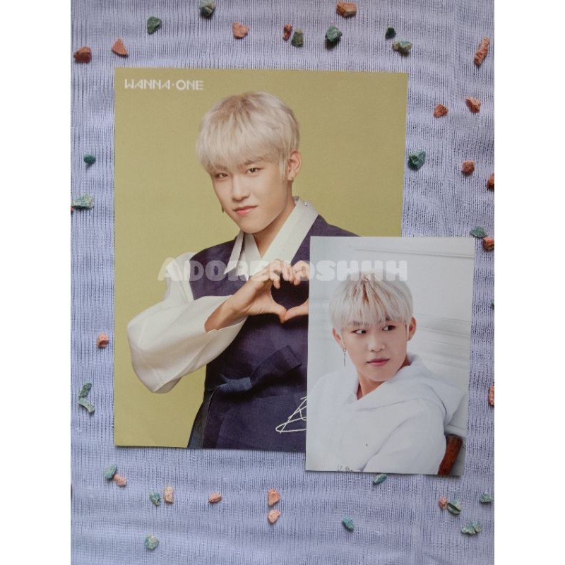 

Wanna One Season Greeting 2019 Postcard Woojin