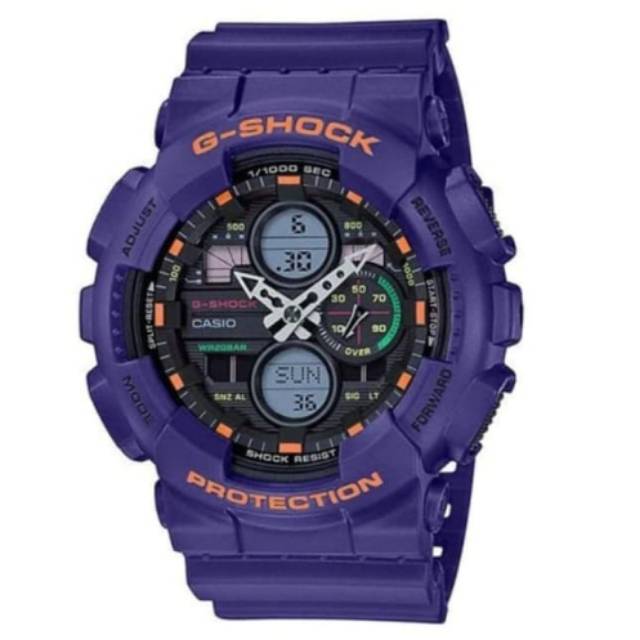Jam tangan G-Shock Purple GA-140-6A