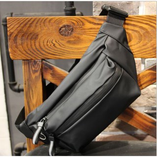 Jual Tas Slempang Pria Waterproof Trendy Waistbag Pria Anti Air Tas